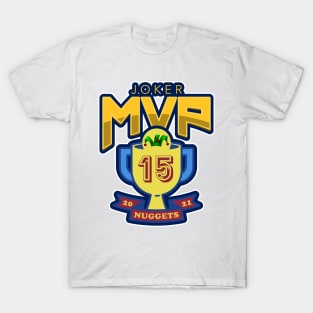 Nikola Jokic MVP Denver Nuggets 2021 Art T-Shirt